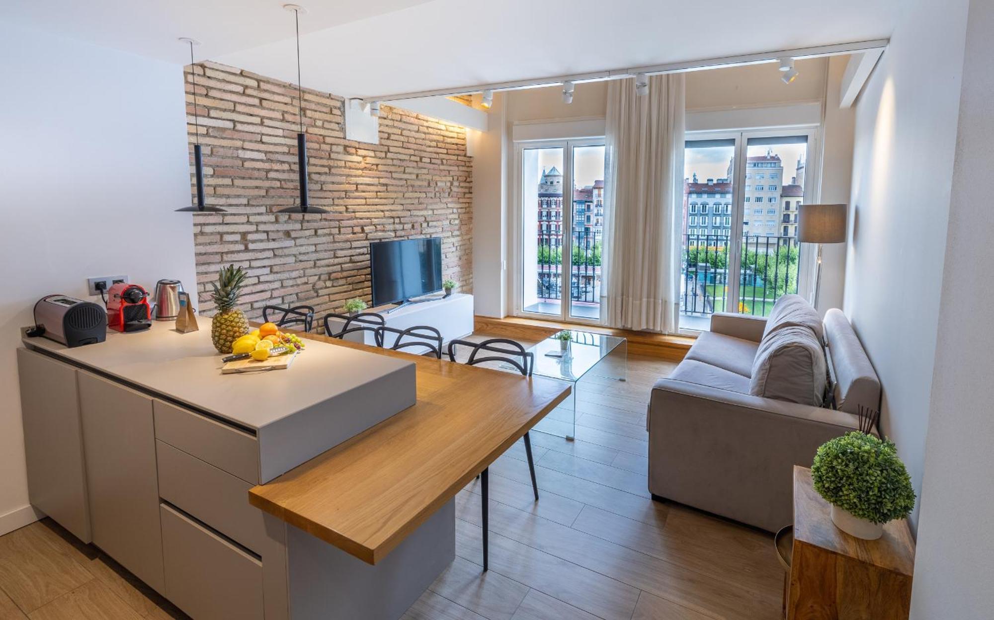 Appartamento Tuapartamento Gran Boutique - Centro Ciudad Plaza Del Castillo Pamplona Esterno foto